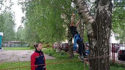 ТУРИСТИЧЕСКАЯ ПОЛОСА ПРЕПЯТСТВИЙ В ЦЕНТРЕ "РАДУГА"