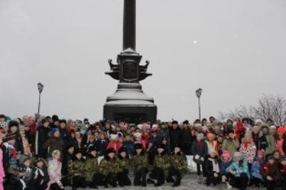 общегородская Линейка, посвященная присвоению городу Архангельску Почетного звания Российской Федерации «Город воинской славы». 