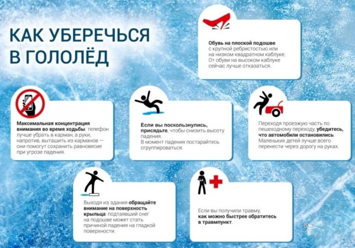 Осторожно, гололёд!